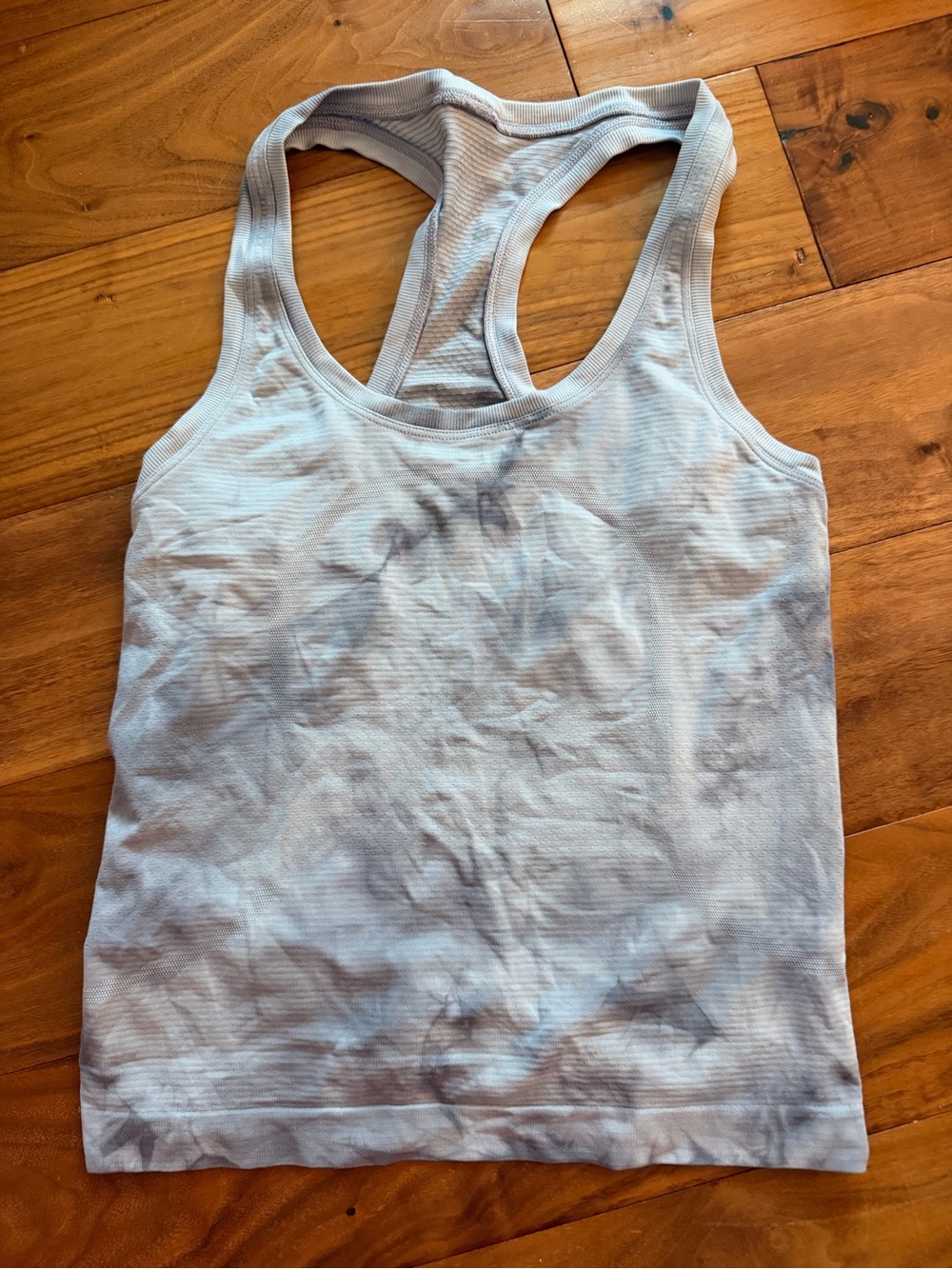 Lululemon Women’s Light gray Tie-Dye Racerback Tank Top